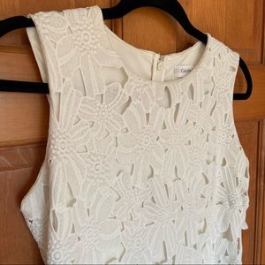 Calvin Klein White Bridal Dress